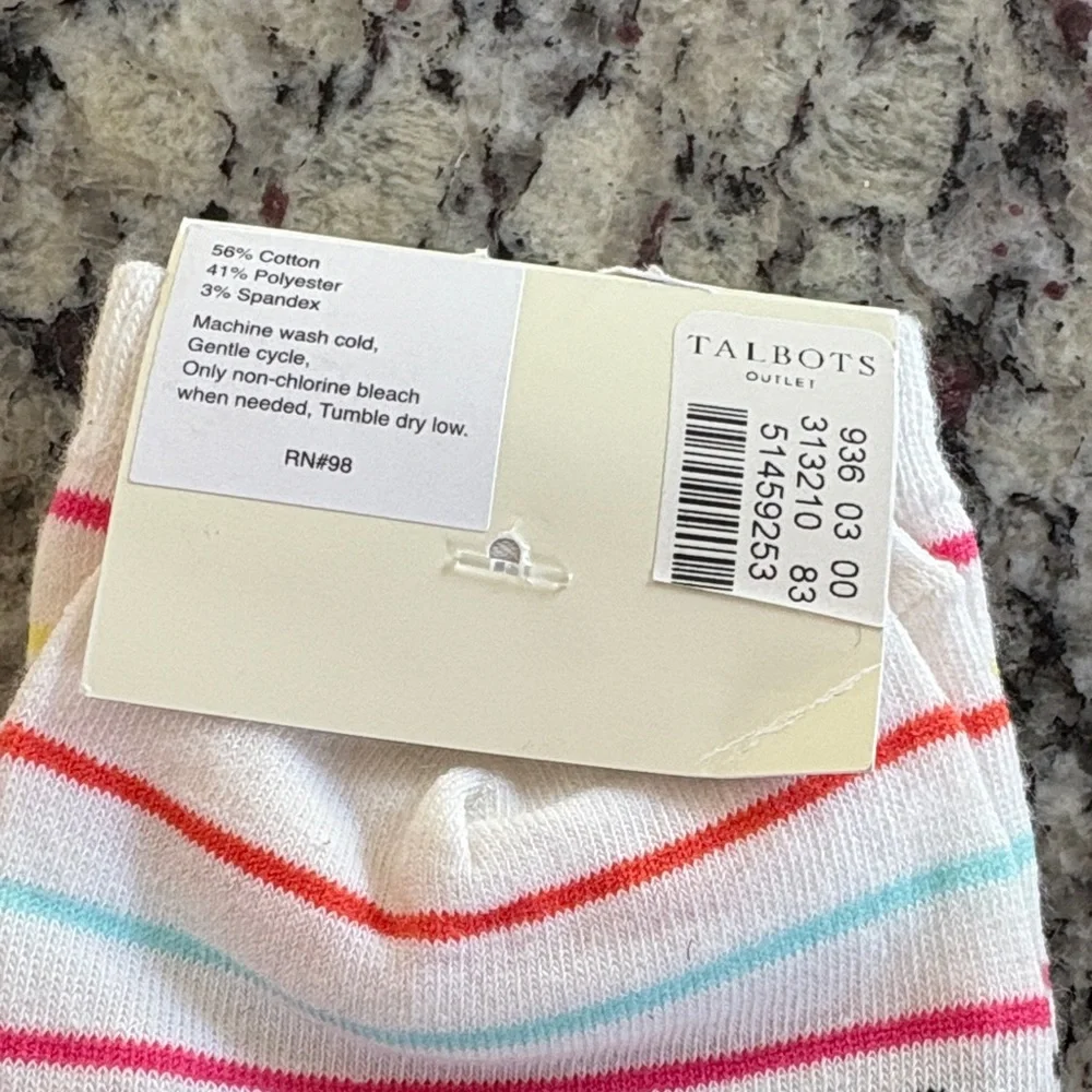 Talbots Spring Trouser Socks